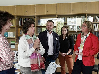 Standort Leipzig im Dialog mit der Rektorin