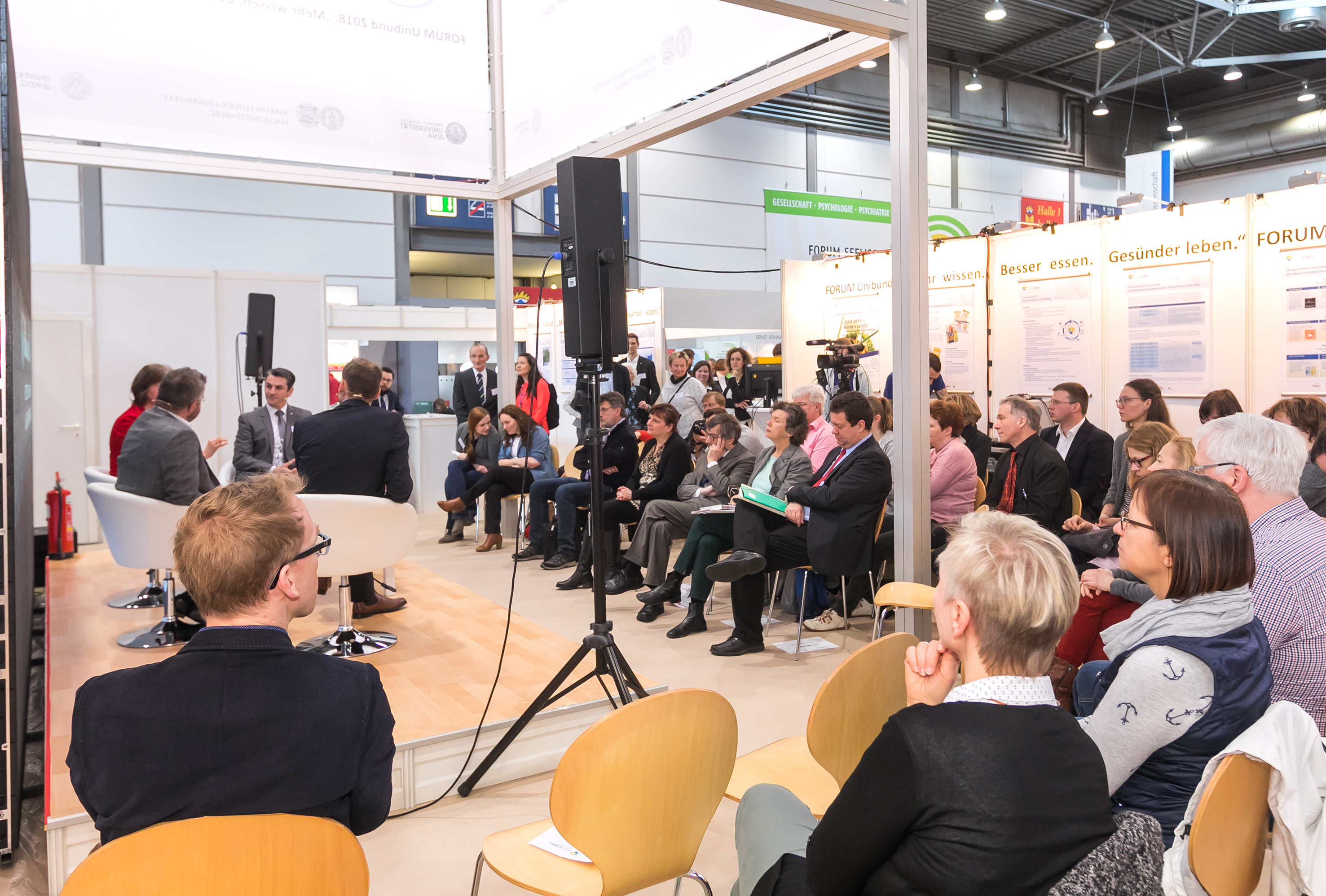 Podiumsdiskussion zur Buchmesse 2019, Foto: Swen Reichhold, Universität Leipzig